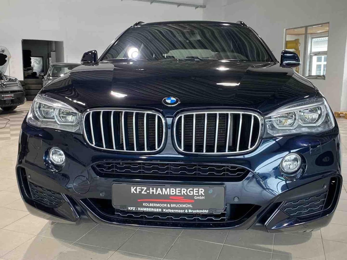 BMW X6 xDRIVE 40D M-SPORT PANO STHZ HuD AHK H&K NAVI foto 3