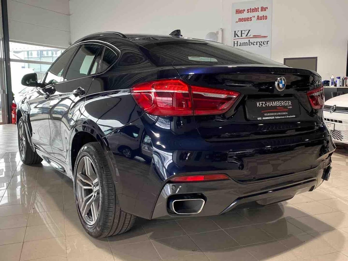 BMW X6 xDRIVE 40D M-SPORT PANO STHZ HuD AHK H&K NAVI foto 7