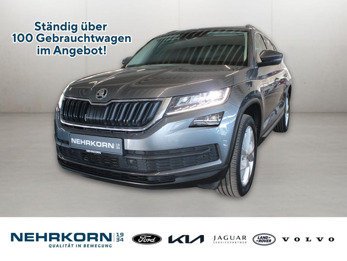 Skoda Kodiaq DSG 4x4 SOLEIL LED AHK LEDER ACC STDHZ