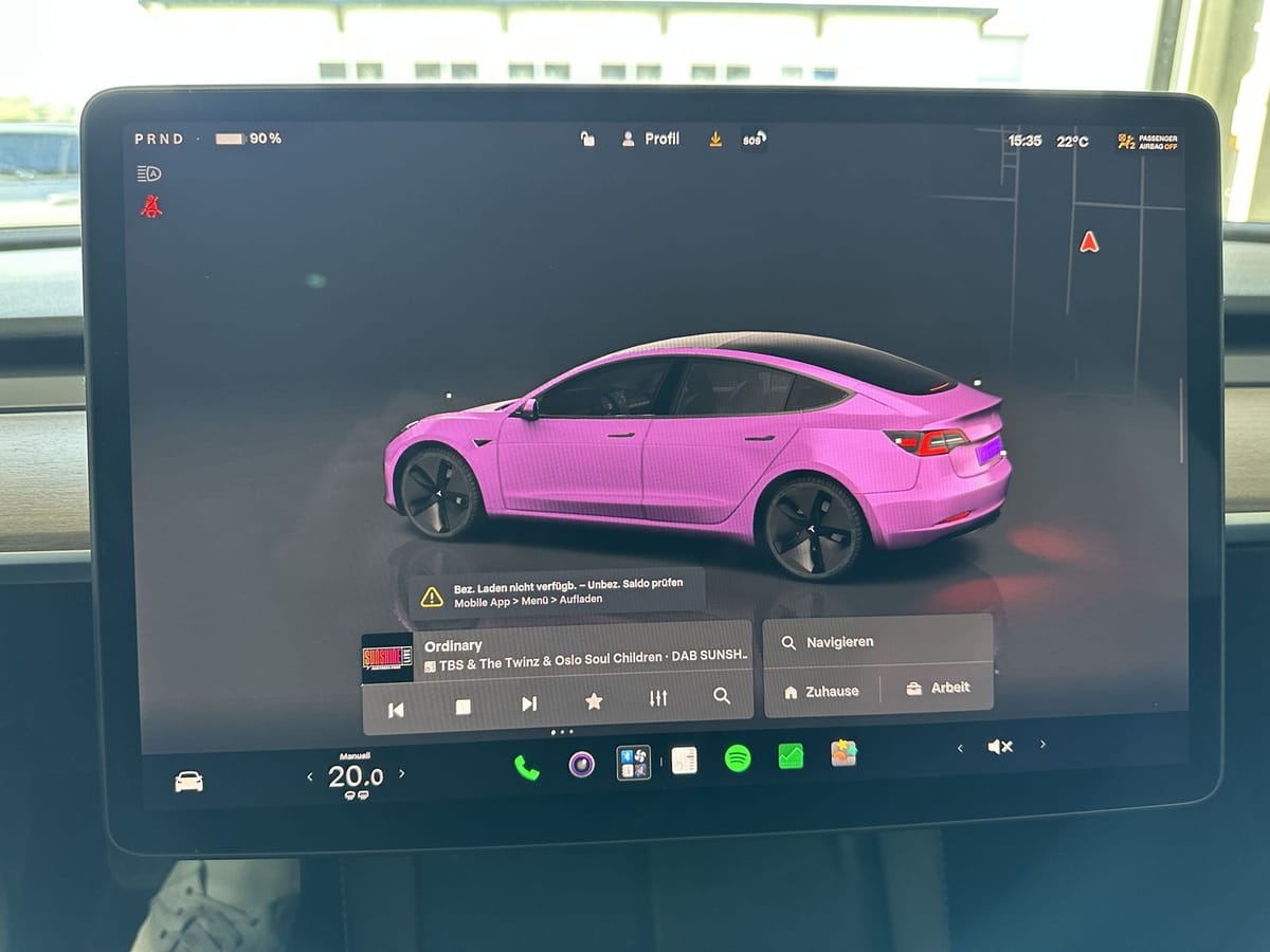 Tesla Model 3 Basis RWD Pano Navi LED Ryzen Wärmepumpe foto 11