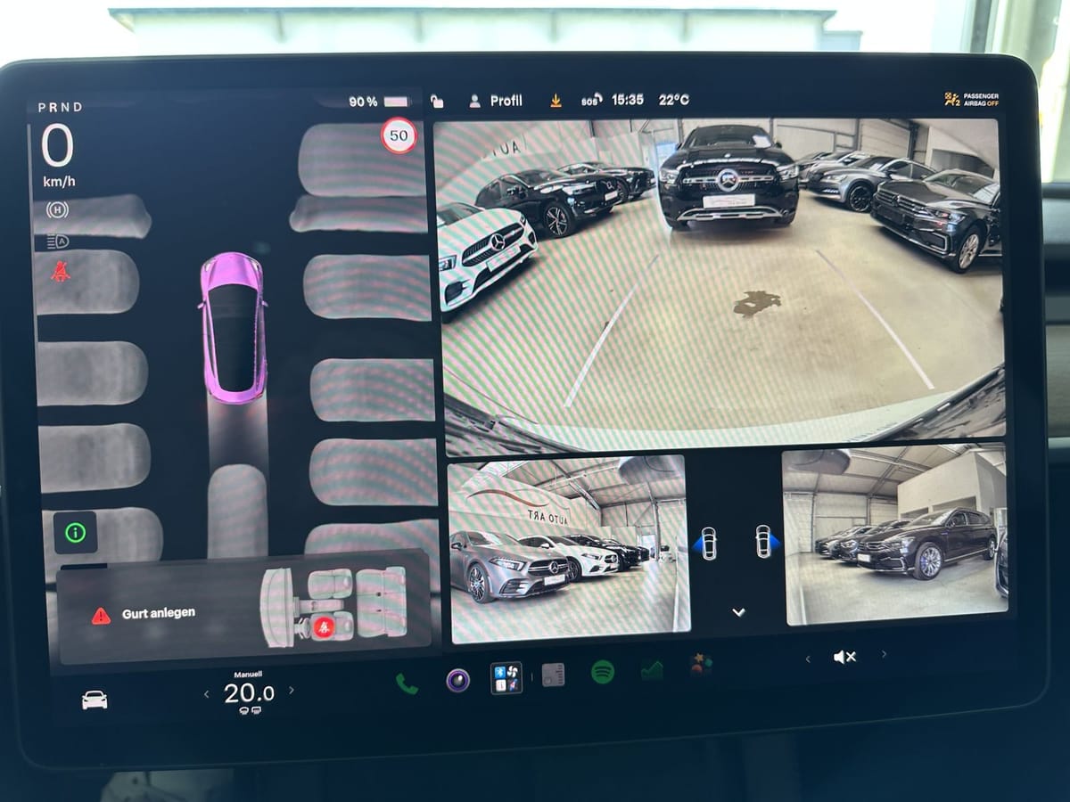 Tesla Model 3 Basis RWD Pano Navi LED Ryzen Wärmepumpe foto 9