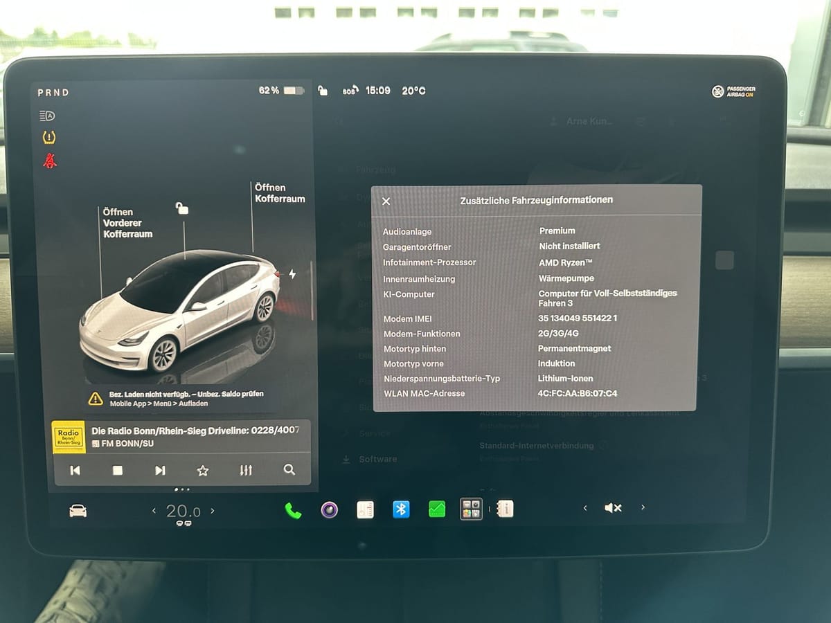 Tesla Model 3 Long Range Dual AWD Wärmepumpe foto 12