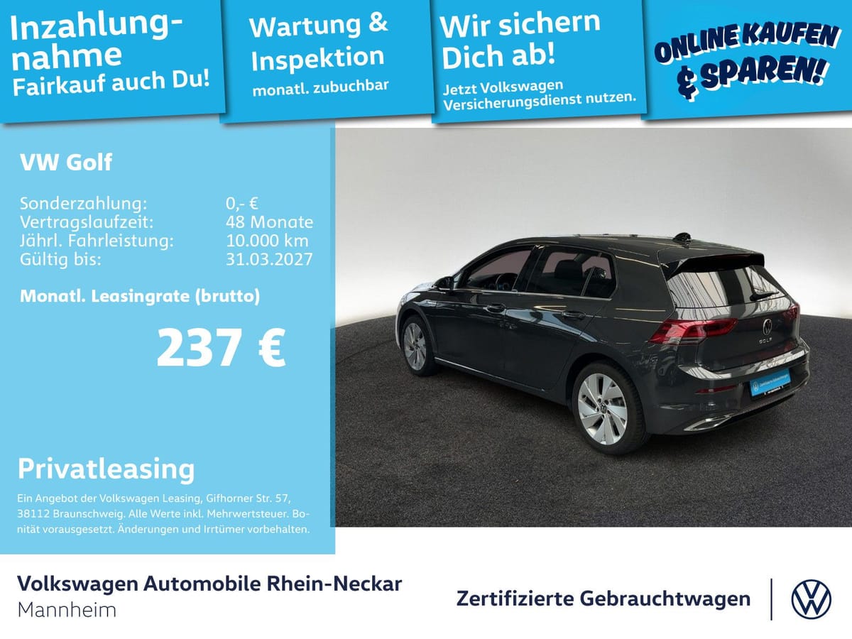 Volkswagen Golf VIII 2.0 TSI Style DSG App-Connect PDC LED foto 2