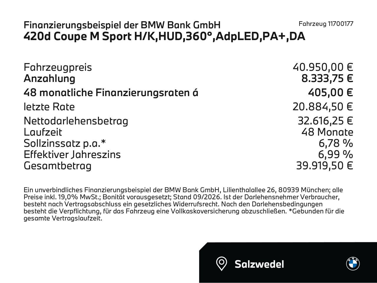 BMW 420d Coupe M Sport H K HUD,360° AdpLED PA DA foto 2