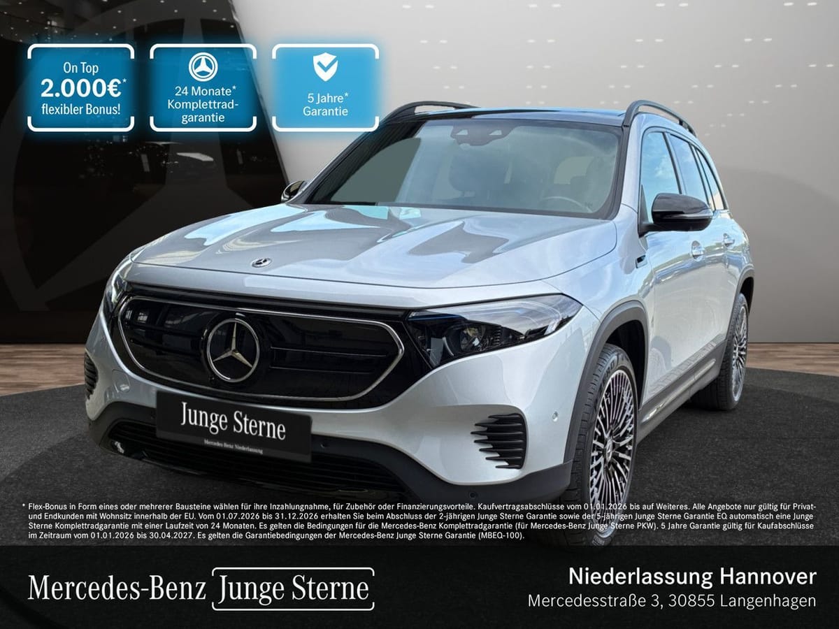 Mercedes-Benz EQB 350 4M Progressive/Night/Pano/20"/Distr/Memo