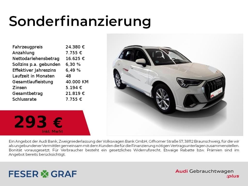 Audi Q3 35 TDI S tronic S Line Ext AHK Standhzg Navi