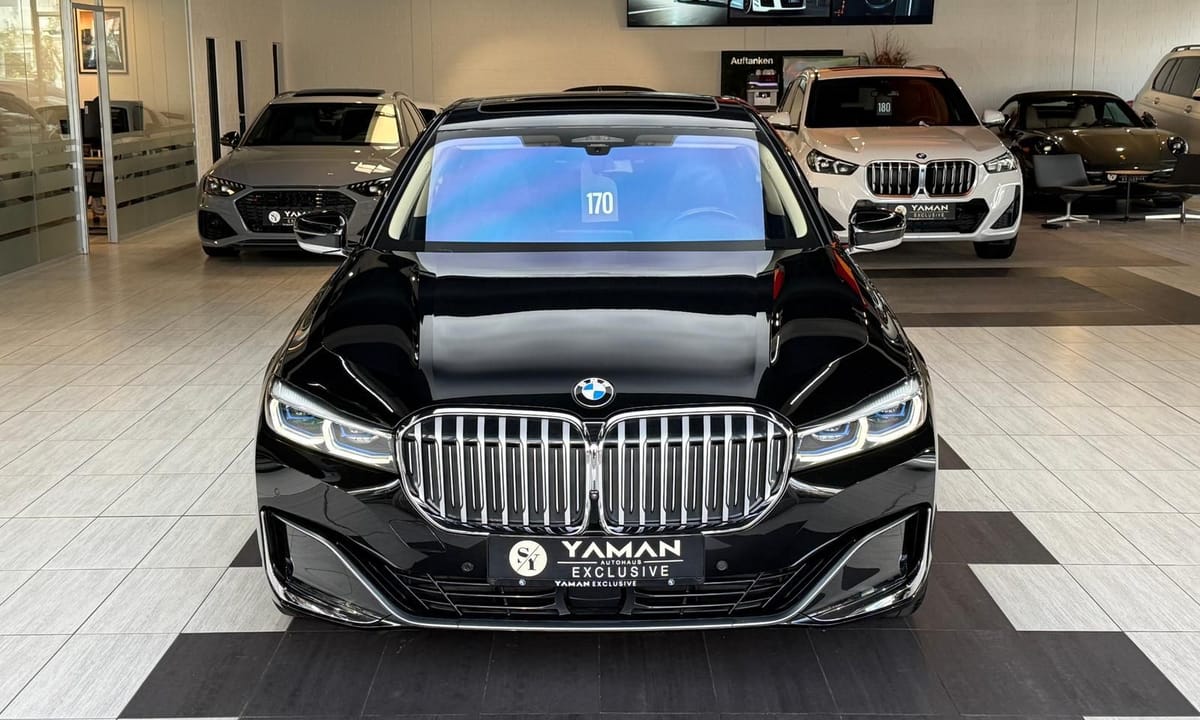 BMW 745e Lang S-Dach H&K HuD Massage Softclose 3xTV foto 3