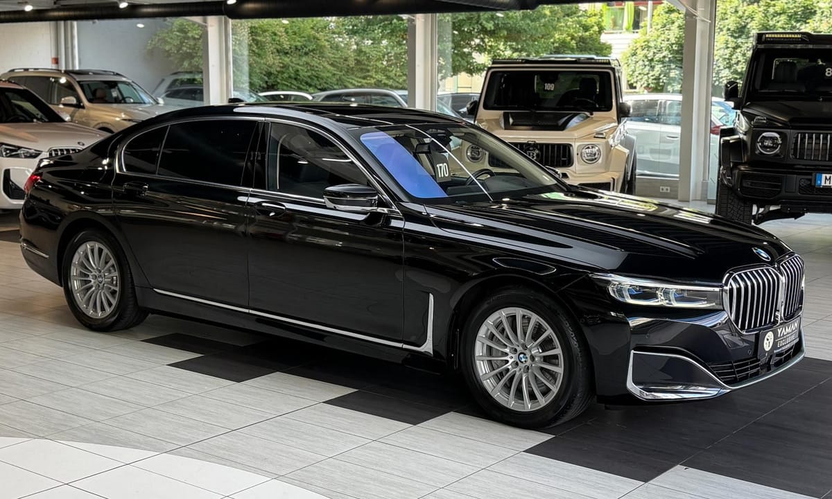 BMW 745e Lang S-Dach H&K HuD Massage Softclose 3xTV foto 4