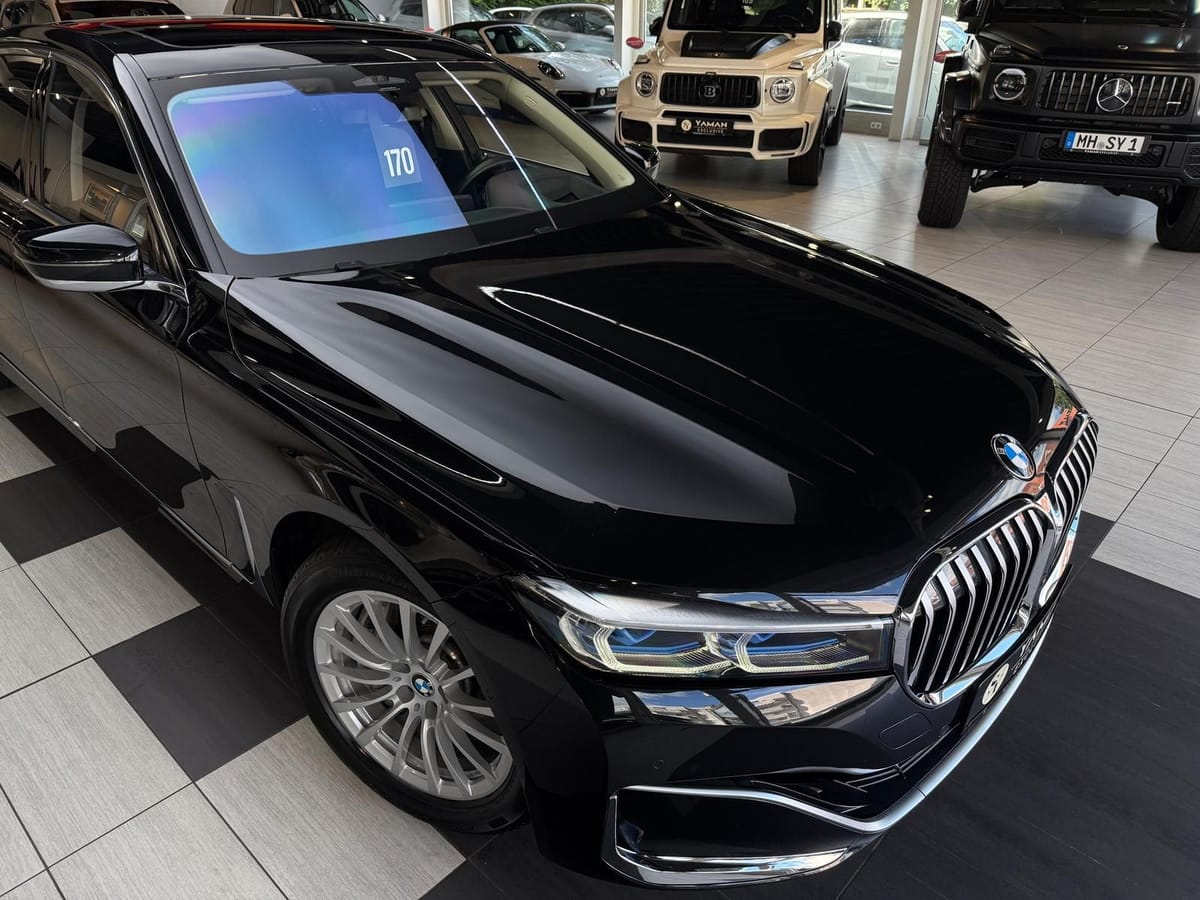 BMW 745e Lang S-Dach H&K HuD Massage Softclose 3xTV foto 5