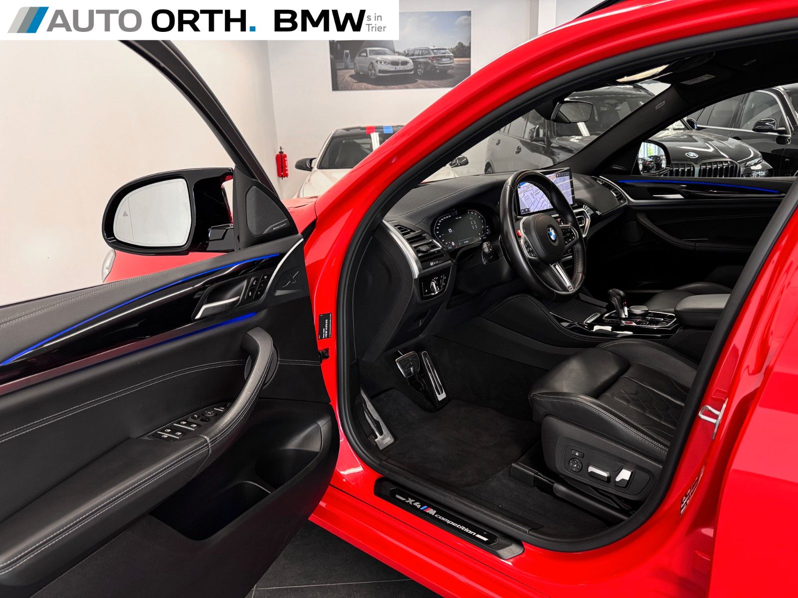 BMW X4 M COMPETITION M-DRIVERS LEDER HUD ACC 360° hk foto 11
