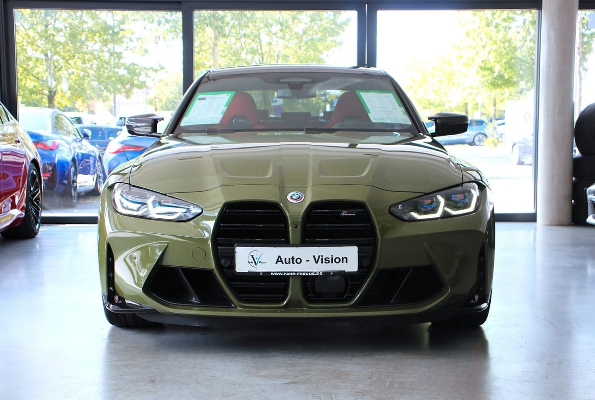 BMW M3 xDrive Competition (G80) Laser Carbon H&K HUD foto 4