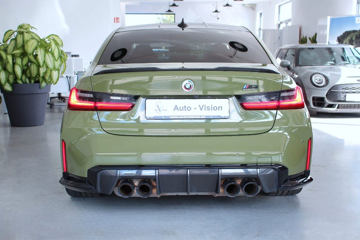 BMW M3 xDrive Competition (G80) Laser Carbon H&K HUD foto 7