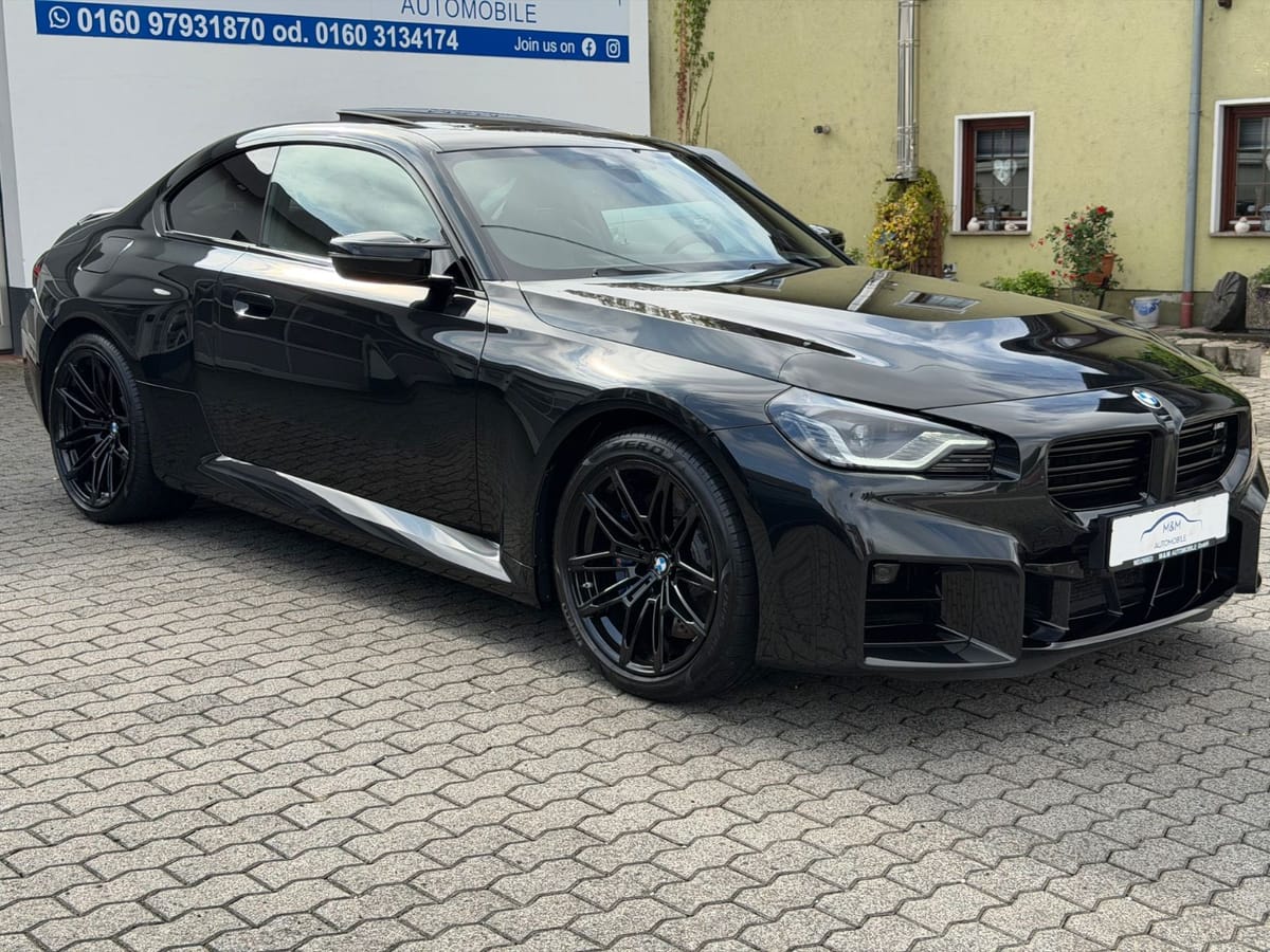 BMW M2 Coupe G87 1.Hand MwSt HUD HK Pano M-Sitze 20" foto 22
