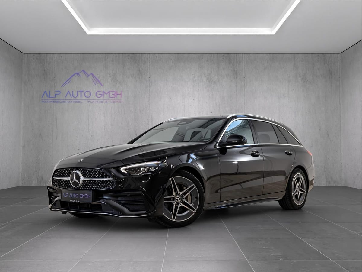 Mercedes-Benz C300d T AMG-Line CARPLAY LED DAB KAMERA BURM foto 1
