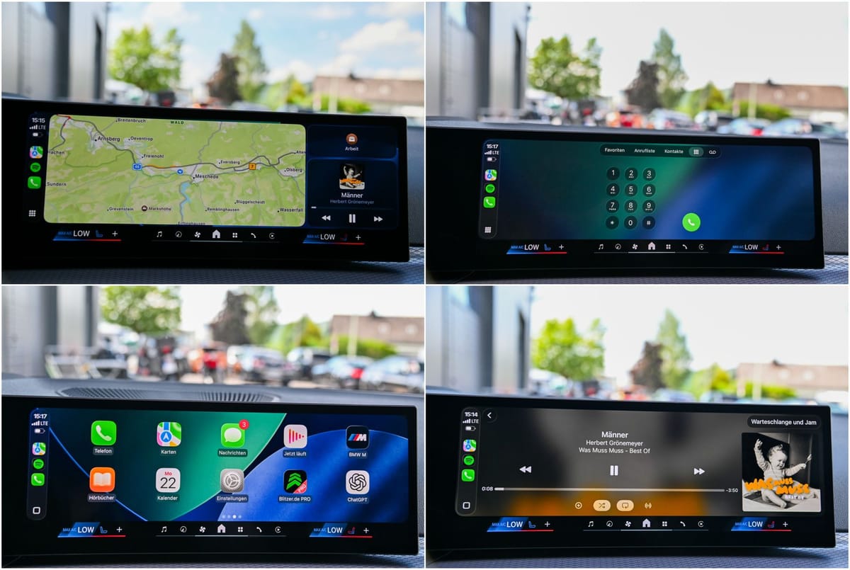 BMW M3 Touring xDrive Competition HUD Sitzlüftung foto 15