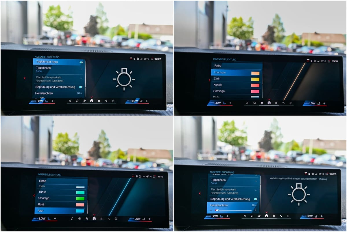 BMW M3 Touring xDrive Competition HUD Sitzlüftung foto 17