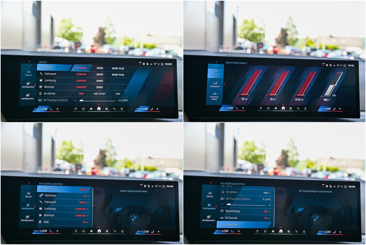 BMW M3 Touring xDrive Competition HUD Sitzlüftung foto 18