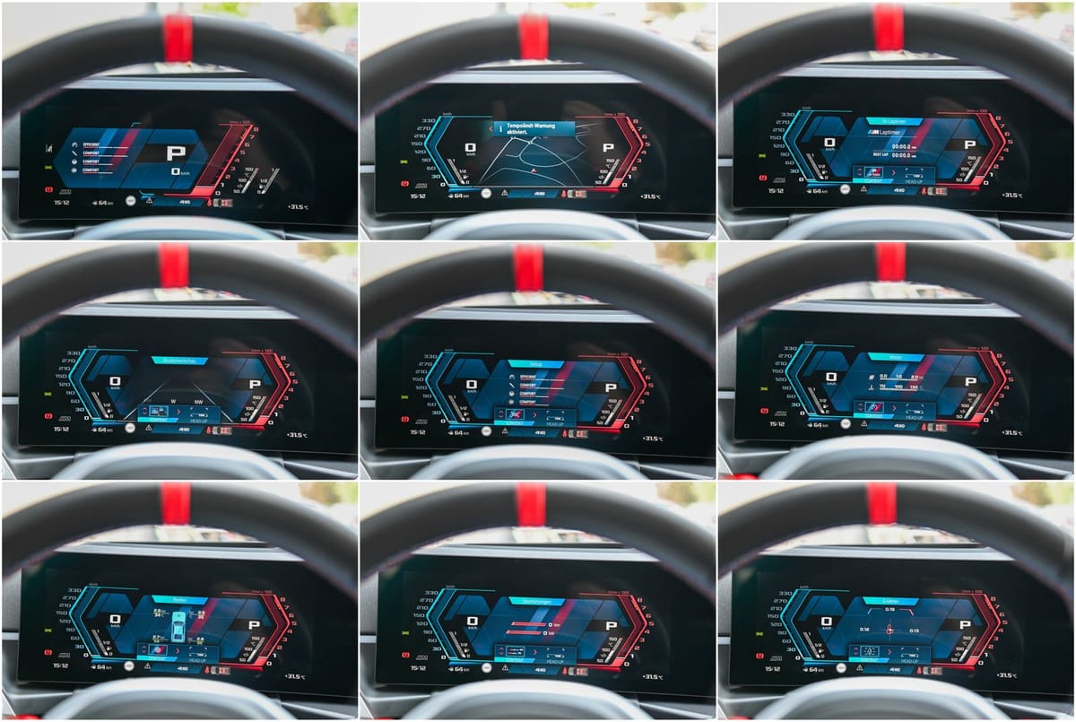BMW M3 Touring xDrive Competition HUD Sitzlüftung foto 21