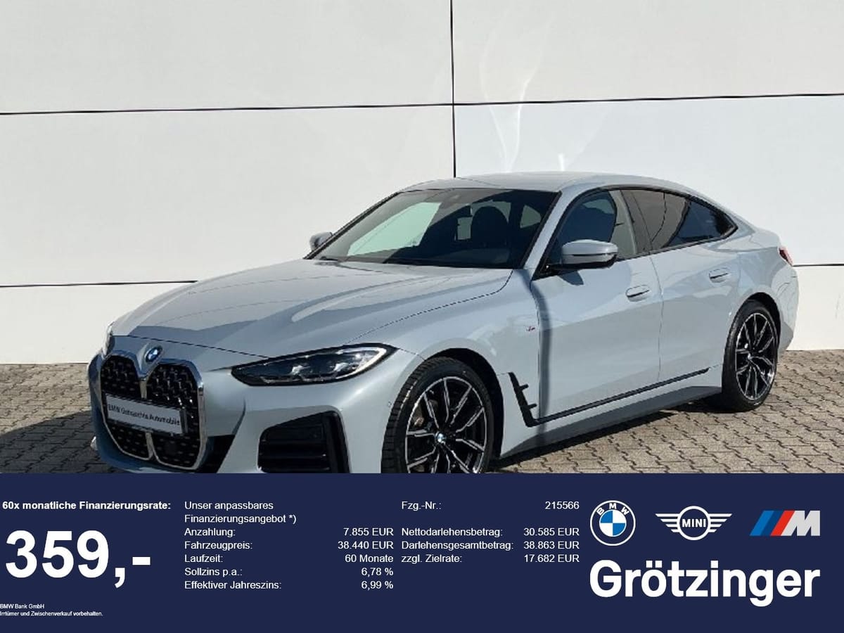 BMW 420d xDrive Gran Coupé M Sport AHK SHZ Komfort