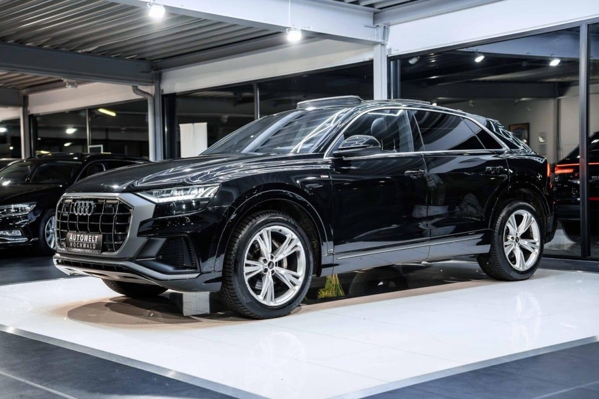 Audi Q8 3.0 TDI S-Line quattro PANO HD Matrix 21 Zoll foto 4