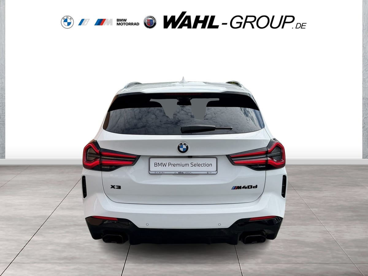 BMW X3 M40d M Sport Innovation AHK Panorama eSitze H foto 4