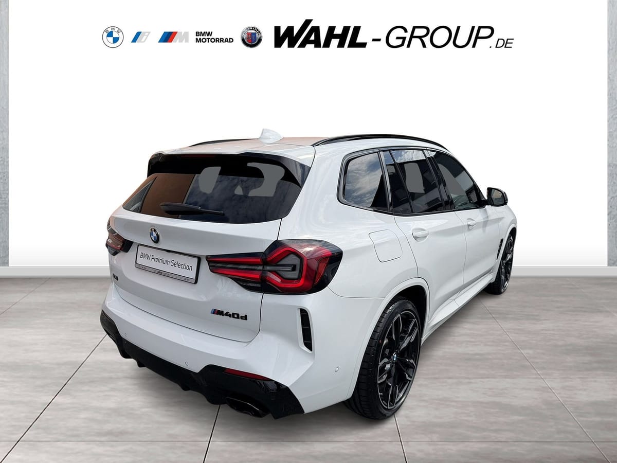 BMW X3 M40d M Sport Innovation AHK Panorama eSitze H foto 5