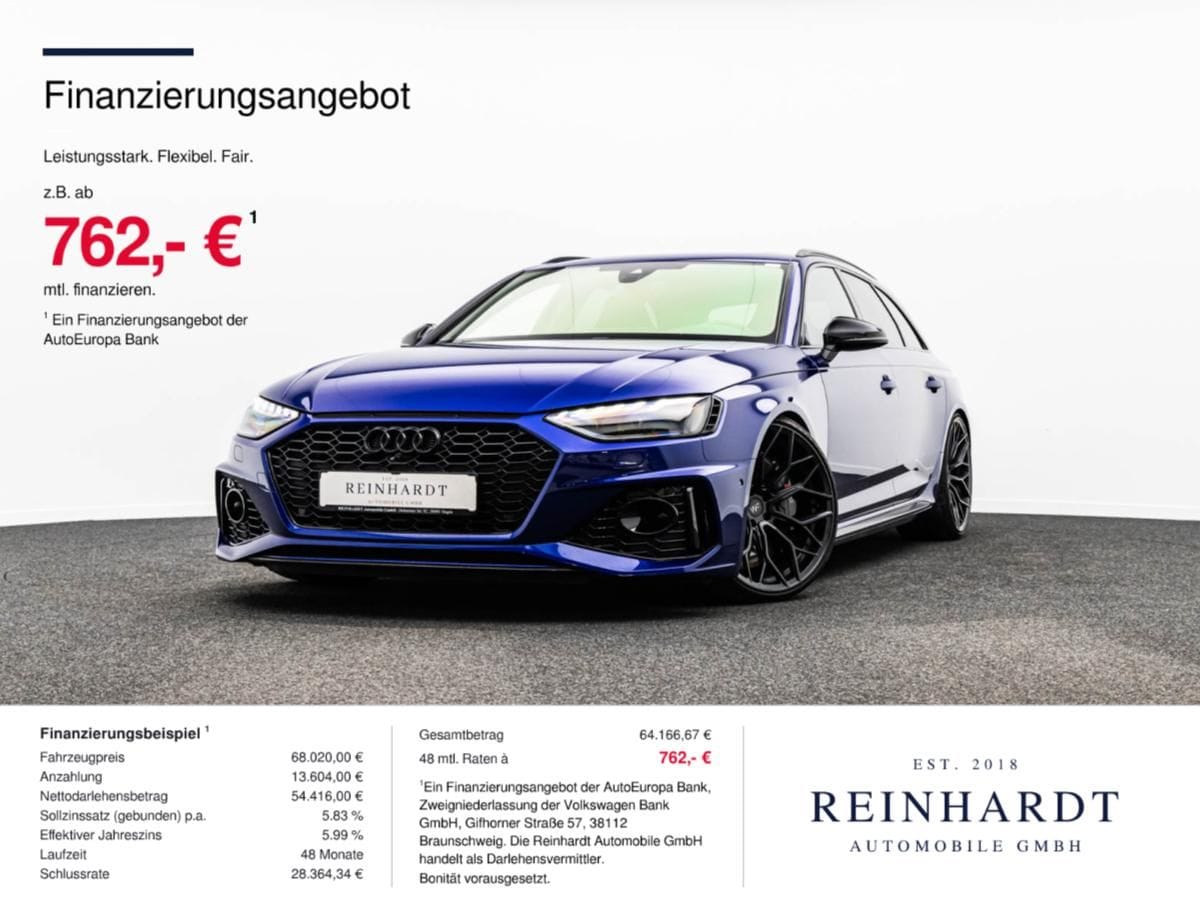 Audi RS4 AVANT COMPETITION+ BTM/ACC/HuD/PANO/SCHALE