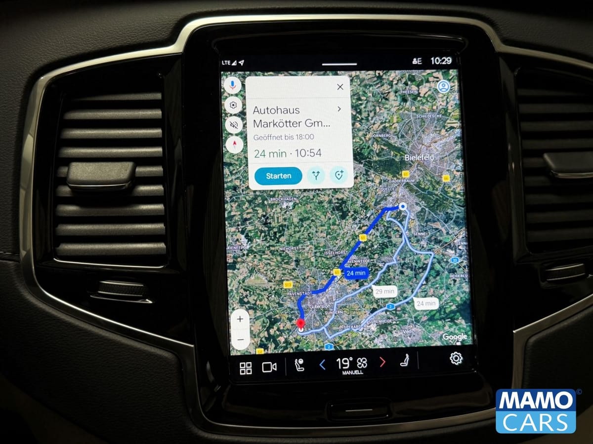 Volvo XC90 B5 AWD Ultimate Dark 7-Sitzer 0,99% AHK 360 foto 18