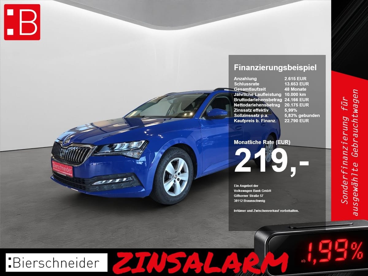 Skoda SUPERB COMBI 1.5 TSI 150 PS AMBITION DSG NAVI foto 1