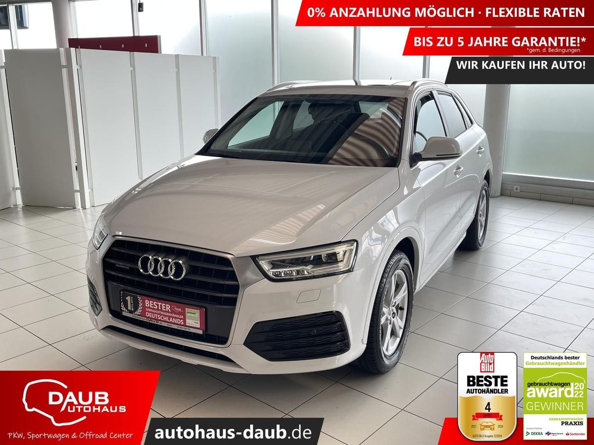 Audi Q3 2.0 TFSI quattro Sport DSG Navi LED Pano AHK