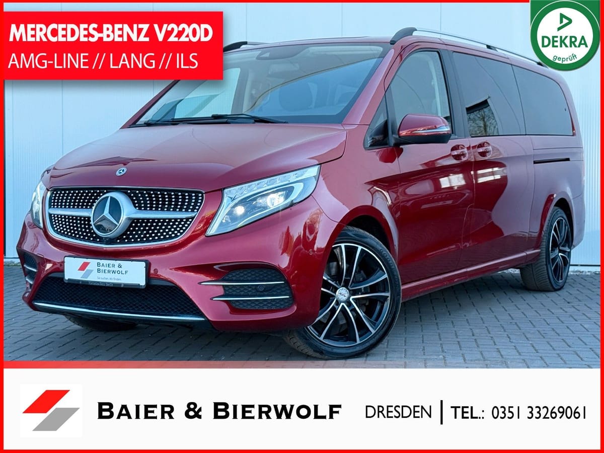 Mercedes-Benz V 220d EDITION 19 extralang ILS AMG-LINE STANDH