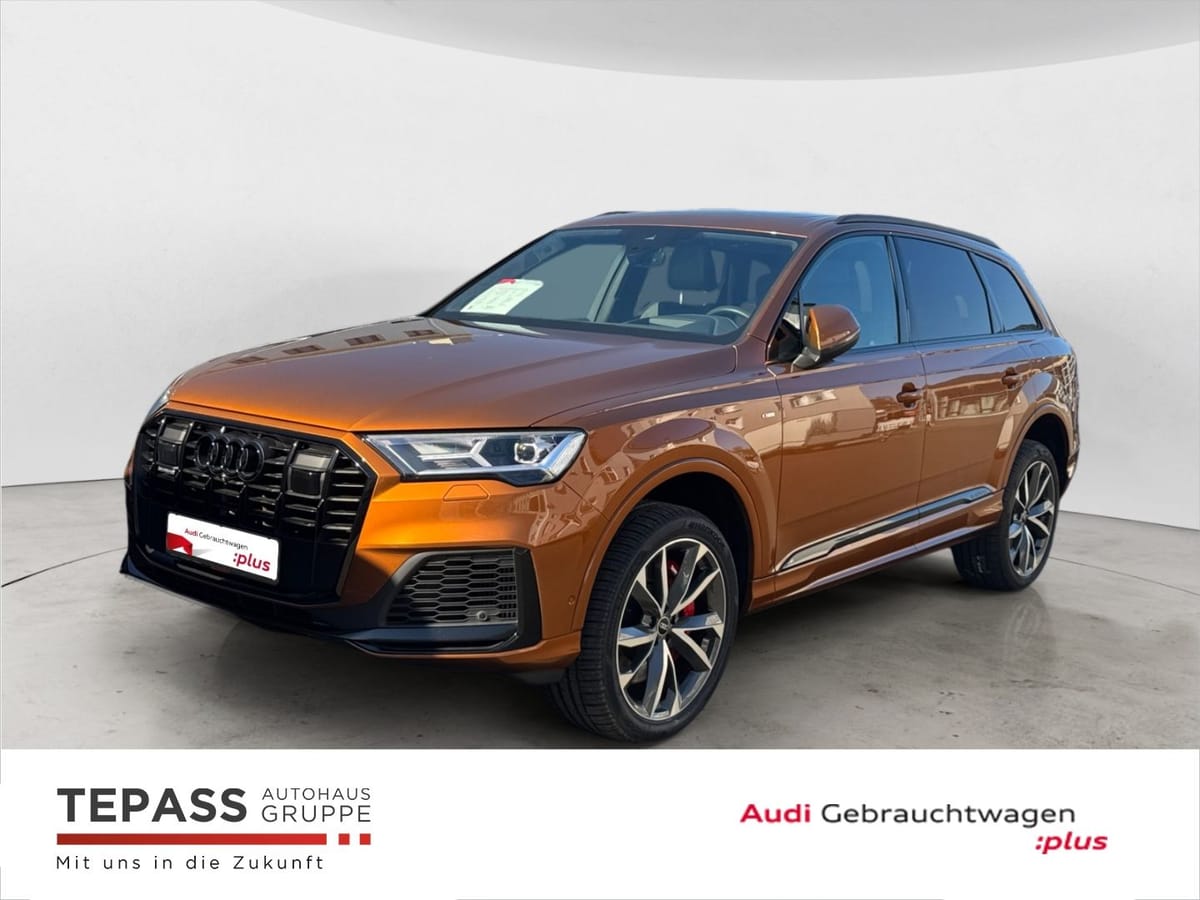 Audi Q7 55 TFSI e S LINE AHK PANO NAVI B&O LUFT HUD foto 1