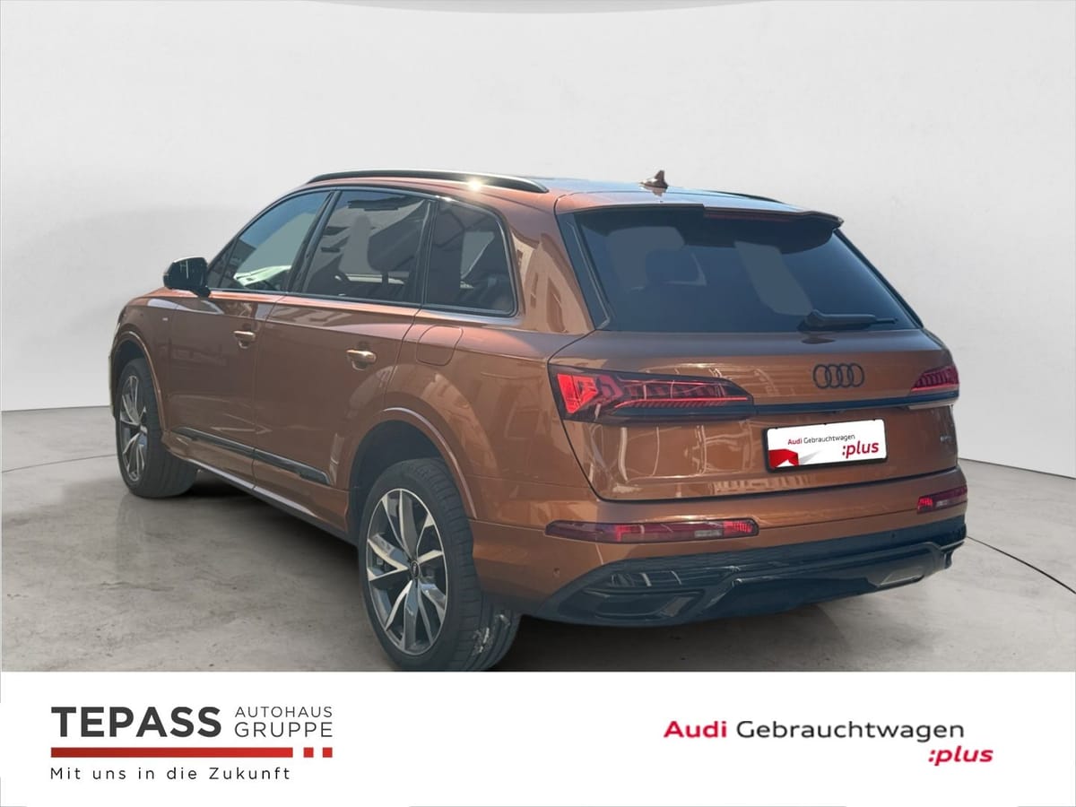 Audi Q7 55 TFSI e S LINE AHK PANO NAVI B&O LUFT HUD foto 5