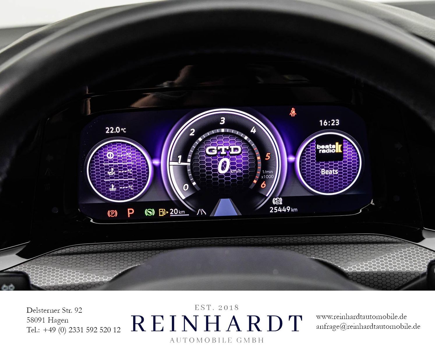 Volkswagen GOLF GTD BLACK STYLE/19Z./LANE/CARPLAY/DAB+/AMBI foto 24
