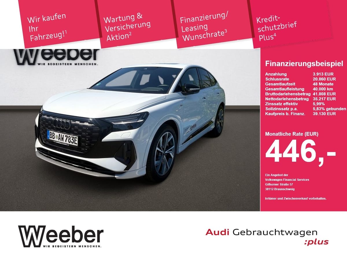 Audi Q4 e-tron Sportback quattro *KAMERA*BLACKSTYLE*P
