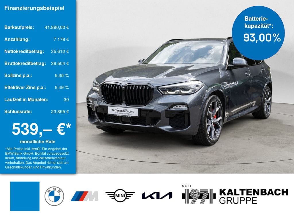 BMW X5 xDrive45e M-Sport HUD LED W-LAN NAVI KAMERA