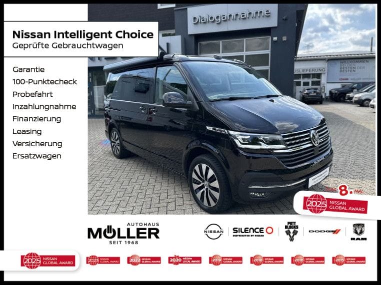Volkswagen T6.1 California 2.0 TDI Beach Tour Navi RVM STH