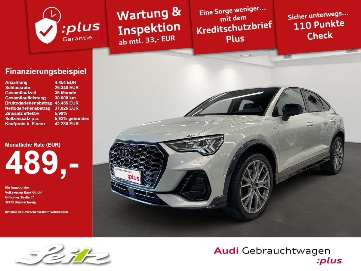 Audi Q3 Sportback 40 TDI quattro S line AHK STANDHZG