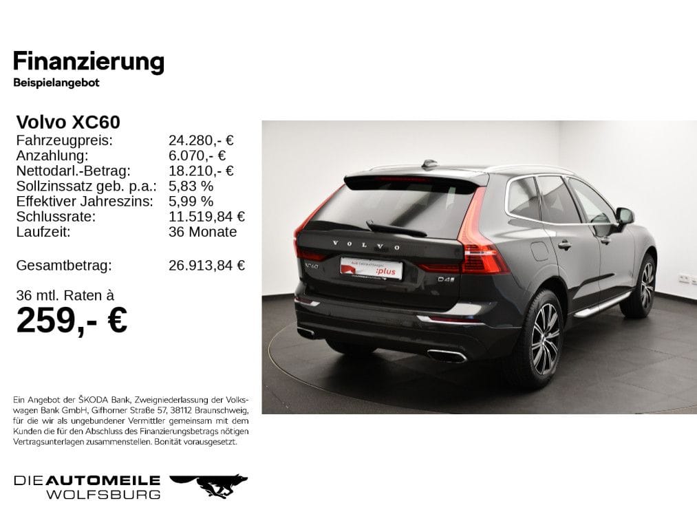 Volvo XC60 D4 2WD Geartronic Inscription Rückkam Tempo foto 2