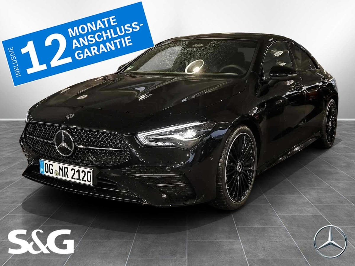 Mercedes-Benz CLA 220 4M Coupé AMG MBUX+LED+Pano+RüKam+Distron