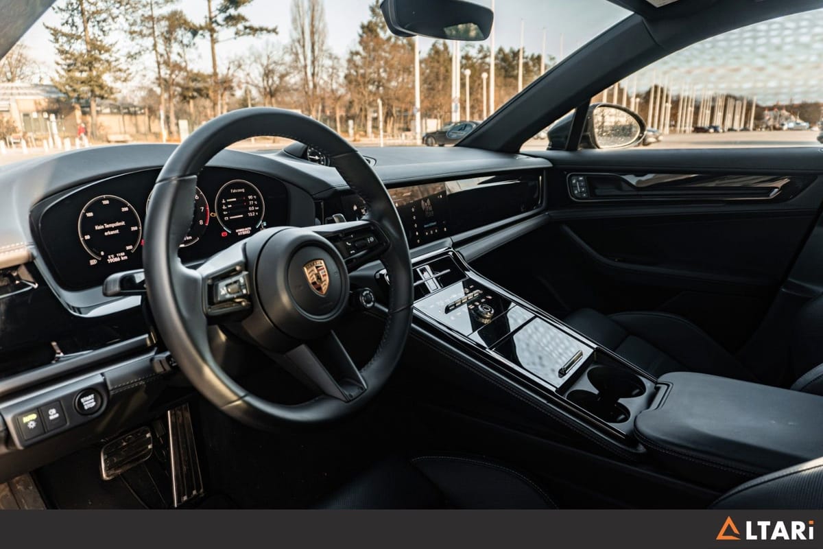 Porsche Panamera 4 E-Hybrid Sportabgas Panorama Sitzbelü foto 11