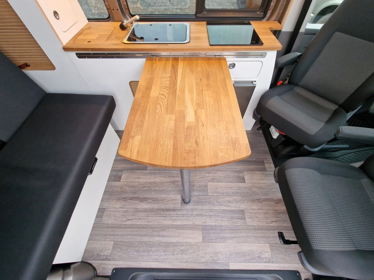 Volkswagen T6 wie CALIFORNIA WOMO AUSBAU KÜCHE BETT DUSCHE foto 13