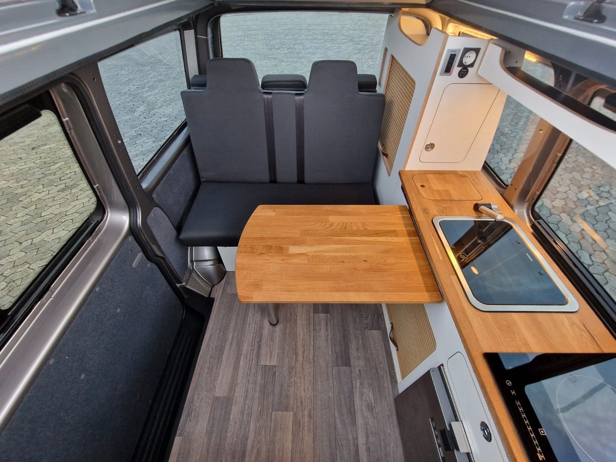 Volkswagen T6 wie CALIFORNIA WOMO AUSBAU KÜCHE BETT DUSCHE foto 15