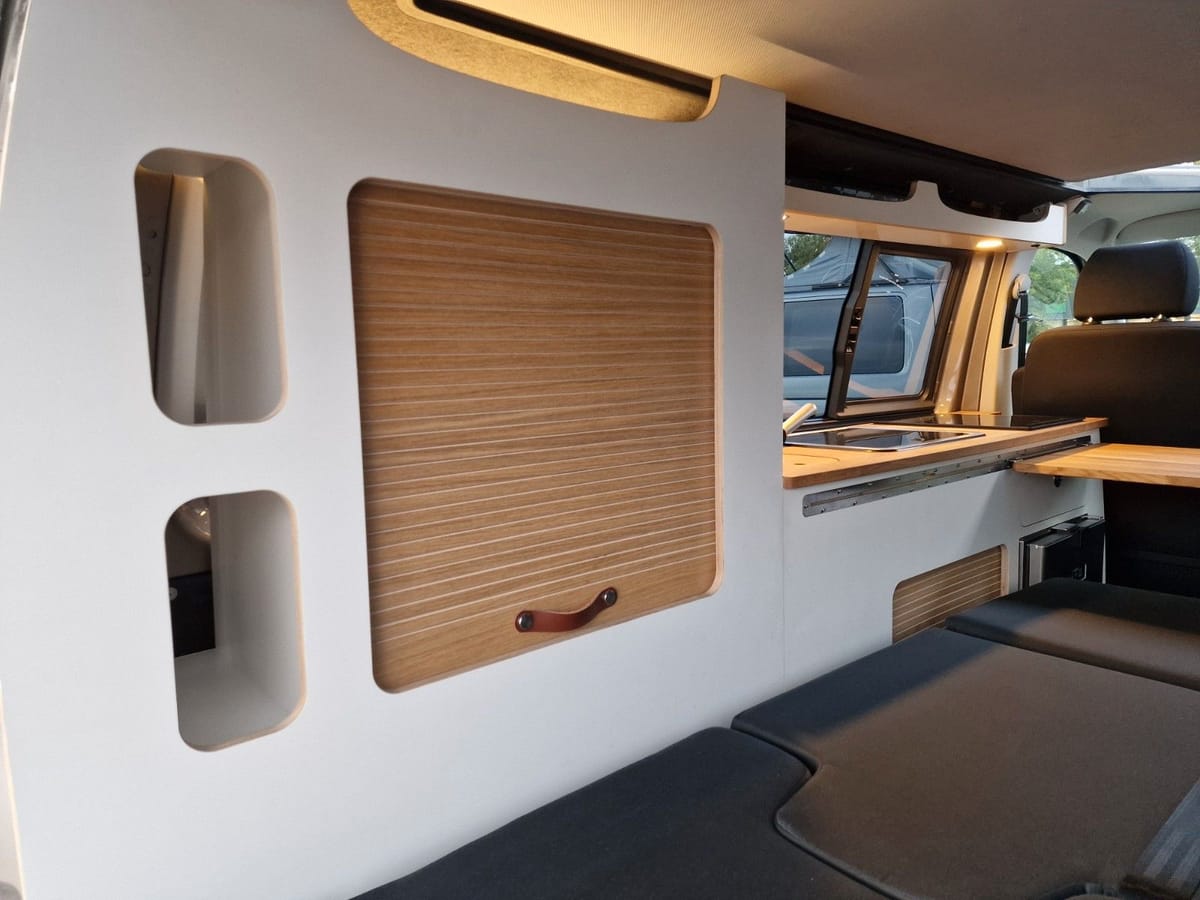 Volkswagen T6 wie CALIFORNIA WOMO AUSBAU KÜCHE BETT DUSCHE foto 18