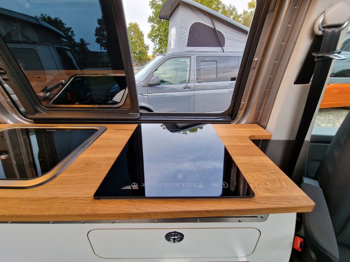 Volkswagen T6 wie CALIFORNIA WOMO AUSBAU KÜCHE BETT DUSCHE foto 8