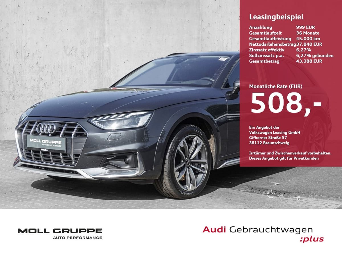 Audi A4 allroad quattro 45 TFSI 195(265) S tronic