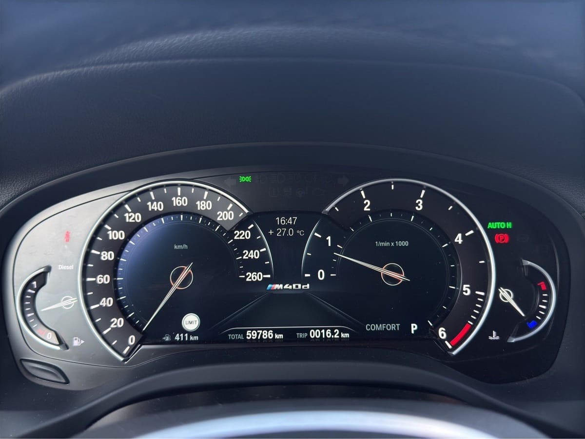BMW X3 M40d 21 ZOLL*AHK*HEAD UP*PANO*MEMORY SITZE*H& foto 20