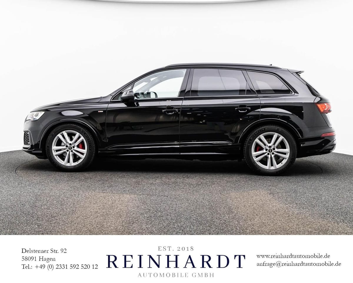 Audi Q7 55TFSi Q 2x S LINE/BLACK/ACC/HuD/PANO/7-SITZE foto 12