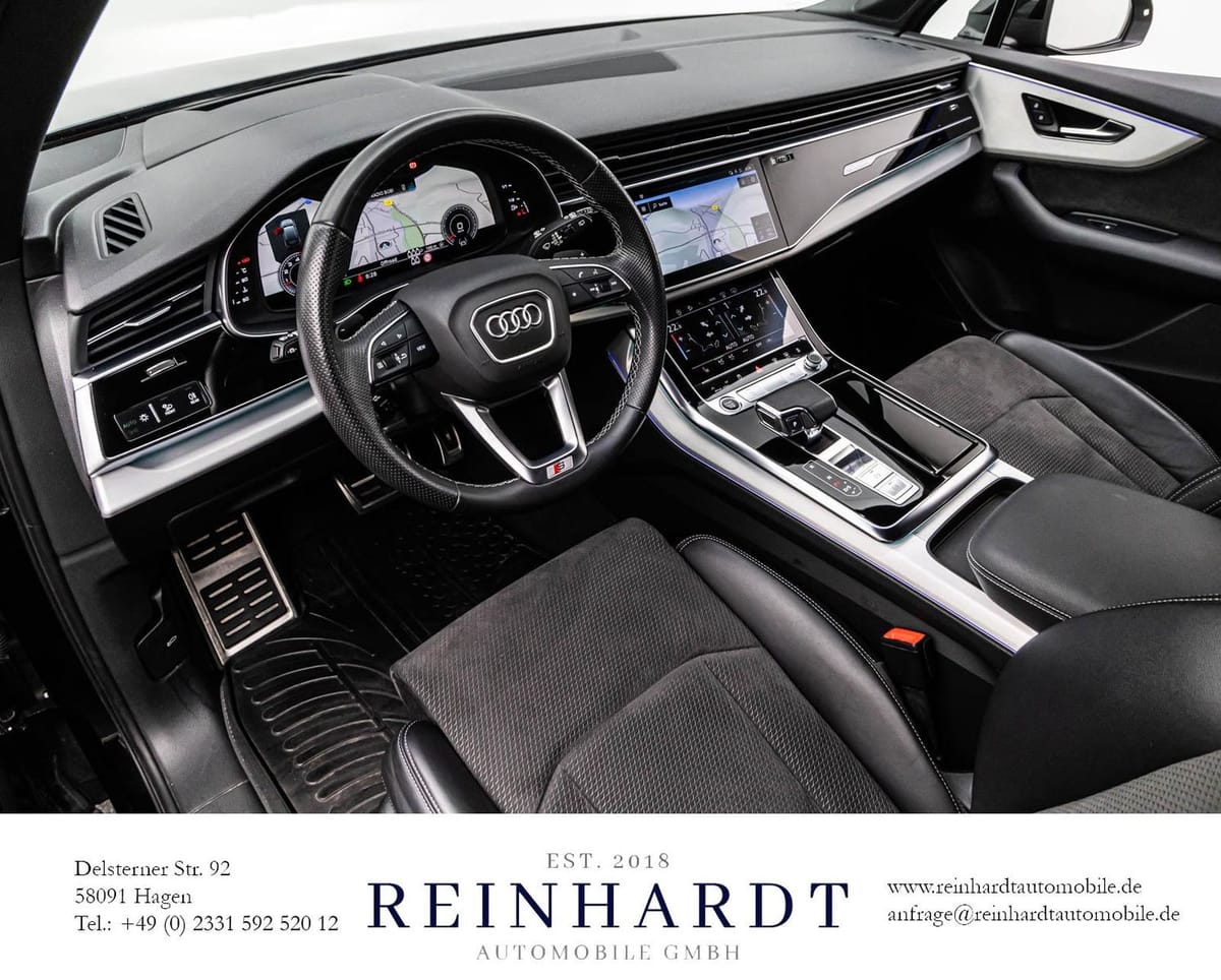 Audi Q7 55TFSi Q 2x S LINE/BLACK/ACC/HuD/PANO/7-SITZE foto 17