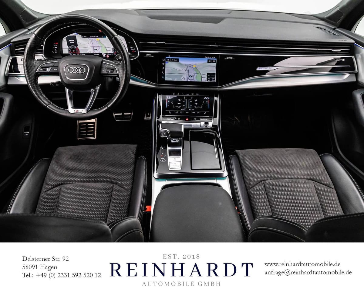 Audi Q7 55TFSi Q 2x S LINE/BLACK/ACC/HuD/PANO/7-SITZE foto 19